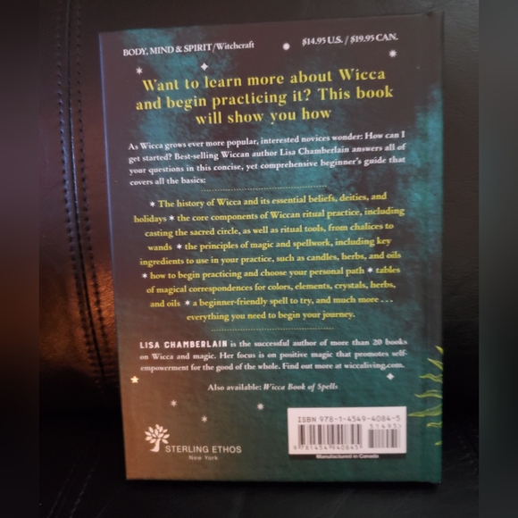 Wicca For Beginners/Lisa Chamberlain/a Guide To Wiccan Beliefs, Rituals, Magic - Picture 2 of 3